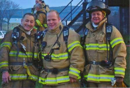firefighters smiling